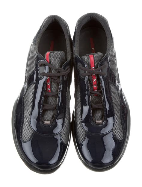 prada sports men lowtop|prada leather sneakers.